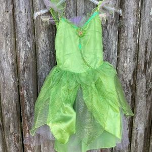 Disney Tinkerbell dress with light up wings